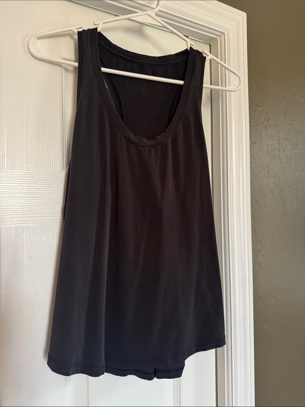 lululemon athletica Black Racerback Tank Top